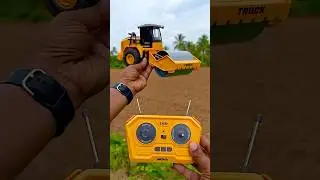 2.4Ghz Remote Control Road Roller Construction Vehicle Unboxing #car #truck #asmr #shorts #toys