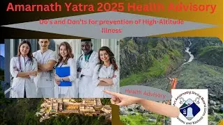 Amarnath Yatra 2025 Health Advisory I Shrine Board I  Do&rsquo;s and  Don&rsquo;t for Healthy Pilgrimage