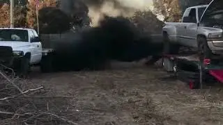 Ppumped 24 valve cummins on a dyno