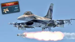 The Most Lethal Fighter in the Game || F-16 Netz CAS