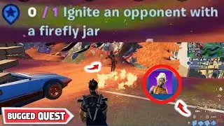 (BUG) Ignite An Opponent With A FIREFLY JAR! Ignite an opponent with a firefly jar not working!