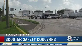 Lime scooter accident