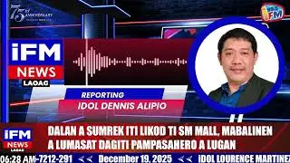 PUBLIC VEHICLES MABALINEN A MAKASTREK ITI ALTERNATE ROAD TI SM CITY LAOAG