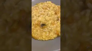 Risotto zucca 🎃 gorgonzola #risotto #zucca #italiancuisine #włochy #gorgonzola #riso #food #italy