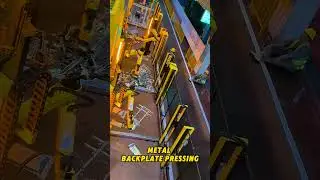 Metal Backplate Pressing😎 #depalletizing#palletizer #palletizing #depalletizer#manufacturer #plastic