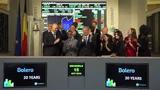 Bolero opent de beurs van Brussel voor 20ste verjaardag