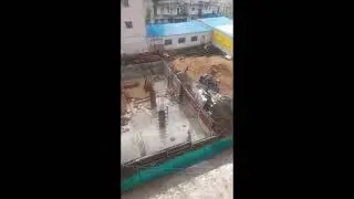 Plinth Beam in progress, #practical videos, #harekrishna, #siteknowledge, #civilknowledge,