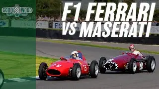 Невероятная битва Ferrari против Maserati в стиле &laquo;Формулы-1&raquo; 50-х годов