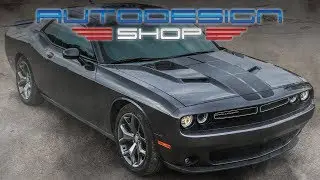Applying PULSE RALLY Racing Stripes on DODGE CHALLENGER | Autodesign.shop