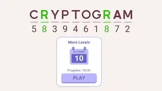 Cryptogram Daily Challenge October 10 2024 - 'Welcome to Vienna' Answers