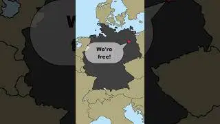 What would the borders of Germany look like if they collapsed? #ww3 #history #germany