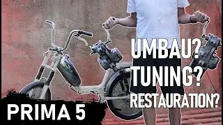 Umbau, Tuning, Restauration? Was wird aus dem Hercules Prima 5 S Mofa | Moped Factory