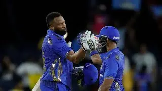MI VS PUNJAB IPL THRILLER MATCHE 💥 POLLARD MATCH WINNING KNOCK ⚽