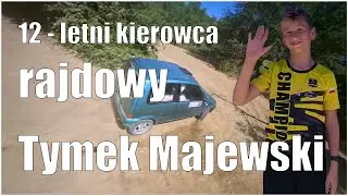 12-letni kierowca, Tymek Majewski Fiat Cinquecento Sporting