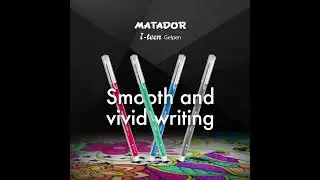 Matador i-teen Gel-pen Ad  #pen #drawing #backtoschool #art