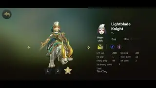 Auto chess moblie | #6 khi Light knight (Luna)max tốc đ&aacute;nh