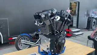 NEW S&S M8 motor 136 cubic inch ! Harley Davidson performance  gear driven @CustomCruisersLimited