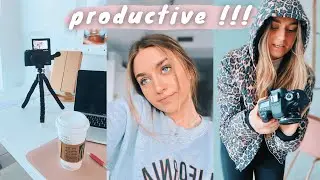 ПРОДУКТИВНАЯ неделя в моей жизни! (ютубер и актриса)