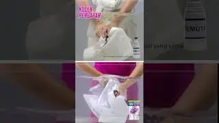 Cara Membersihkan Noda Cat Air di Seragam Putih dengan Vanish Crystal White