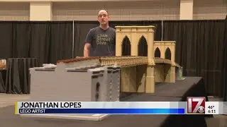 Raleigh hosting Lego convention with artists displaying their work