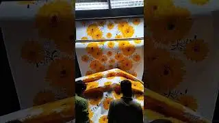 Rotary print new#nice #youtubeshorts #creativeprinting #printing #design #textile