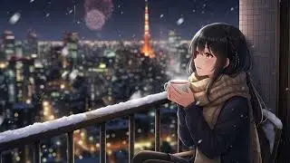 Midnight Reflections — Calming New Year Lo-fi | Peaceful Winter Night Ambience