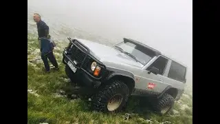 VARFU Tarcu mount 🏔2190 metres, Ro 🇷🇴extreme,climbing DANGEROUS ! CRAZY TRY‼️NISSAN PATROL Y60 🆘