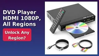 REVIEW (2025): DVD Player HDMI 1080P, All Regions. Features.