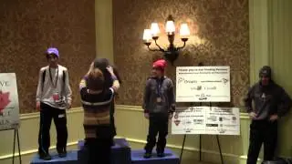 Gamma MMA Pickering: Tyler Magbitang Ontario Winter Games 2014 Champion - Medal Ceremony