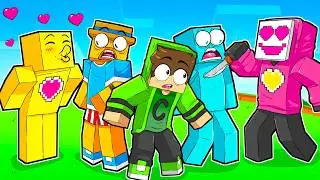Troquei os CORAÇÕES dos YOUTUBERS REVERSOS