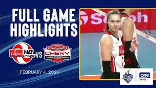 Cignal vs. Chery Tiggo highlights | PNVF Champions League - Feb. 4, 2024