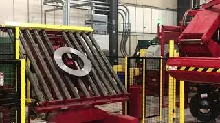 Fully Automatic Packaging Line for Slit Coils Built by Red Bud Industries