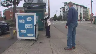 King County ballot boxes already filling up as record voter turnout projected