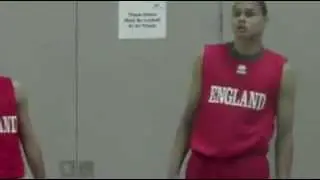 Callum Lawson At England Training Camp 2013