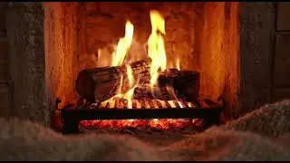 🔥Relaxing Fireplace Ambience | Cozy Fireplace 4K | Real Crackling Fire Sounds