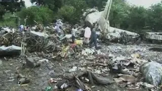 Raw: Cargo Plane Crashes In South Sudan