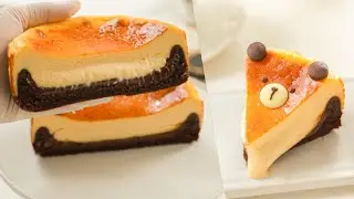 The Best Brownie Basque Burnt Cheesecake Recipe