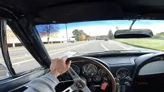 1966 Chevy Corvette POV Test Drive