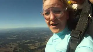 Amy Winters's First Skydive