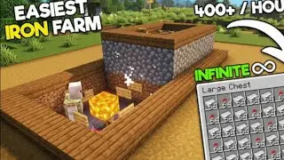 Built an iron farm in Survival Minecraft Episode 3