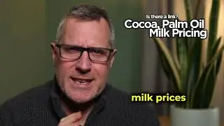 Is the price of milk dropping due to palm oil being used in chocolate?