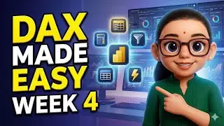 DAX Fundamentals to Advanced (CALCULATE, Context, SUMX) | Power BI Week 4 | PM DATA LAB