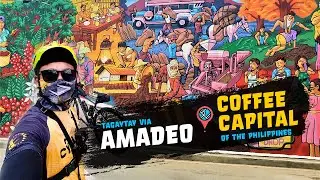 Amadeo Coffee capital of the Philippines |  Amadeo Mural | Tagaytay via Amadeo bike ride