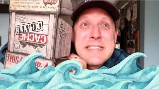 THIS GEOCACHING STUFF FLOATS! (April 2022 Cache Crate Unboxing)