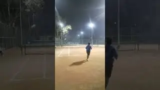 Rally on tennis court 🎾💯🔥 #shorts #viral #tennis #sports #trending #youtubeshorts