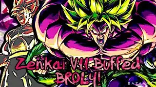 Dragon Ball Legends- DOUBLE ZENKAI BUFFED LF BROLY WITH BARDOCK CRITS!