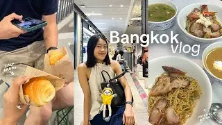 bangkok vlog 🌧️ song wat road, michelin guide noodles, rainy days activities! | kitabeing