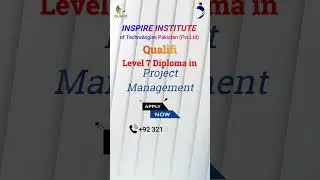 +92 331 5999937 #qualifi #Level7 #Diploma in #Project #Management #pakistan #islamabad #shorts