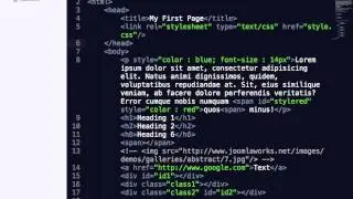 Intro to HTML & CSS - Part 1