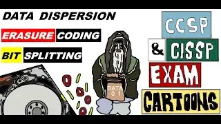 CISSP CCSP Cloud Data Dispersion: Erasure Coding vs Bit Splitting #cybersecurity #cissp #ccsp #aws